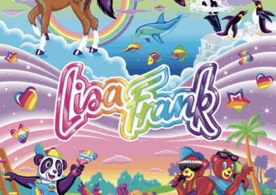 Lisa Frank characters.